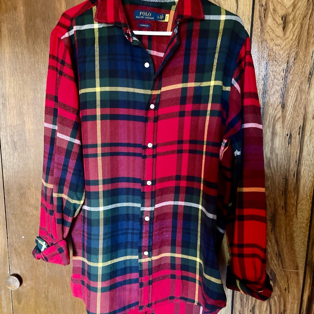 Polo by Ralph Lauren Men's Multicolor Plaid Shirt